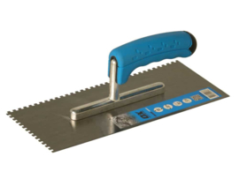 OX Trade 4 x 4mm Notch Trowel - Rubber G OX-T403104