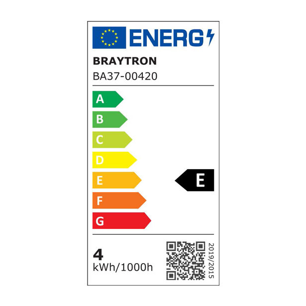 Braytron 4W E27 G45 CLEAR 2700K LED Bulb