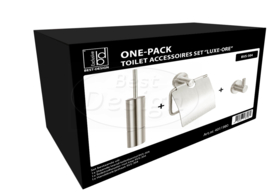 Best Design One-Pack Toilet Accessoires Set Luxe-Ore 4011980