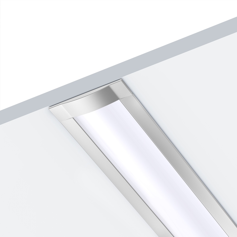 Leddle 2m LED Profile Recessed ALU-LDP