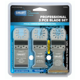 SMART P3PRO 3x Blade Set Prof. 32mm a 32mm 44mm Titanium