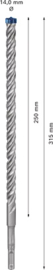Bosch Expert SDS plus-7X Hamerboor 14 x 250 x 315mm 2608900122