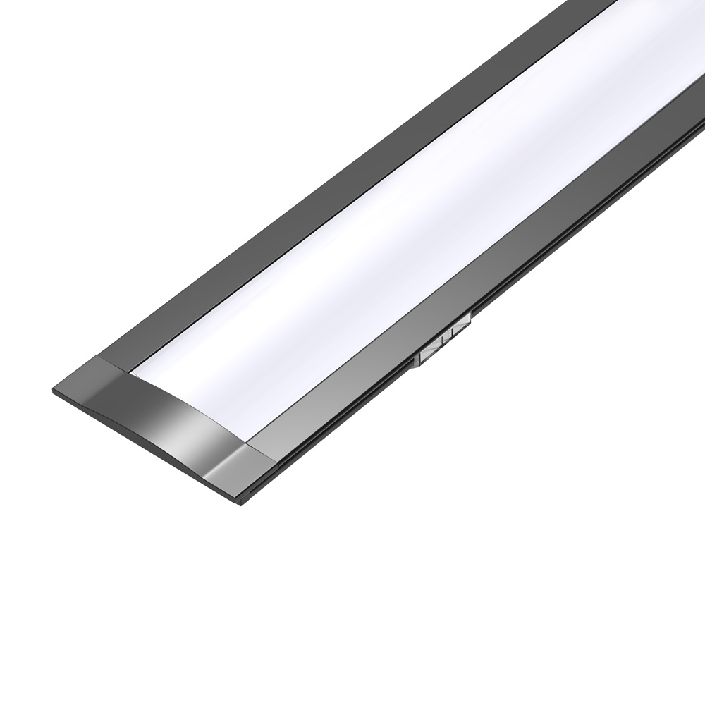 Leddle 2m LED Profile Recessed Black-LDP