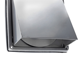 Nedco Gevelrooster Terugslagklep RVS Ø150 mm. 62603311