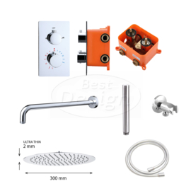 Best Design Verona M300 One-Pack Inbouw Regendoucheset 4005280