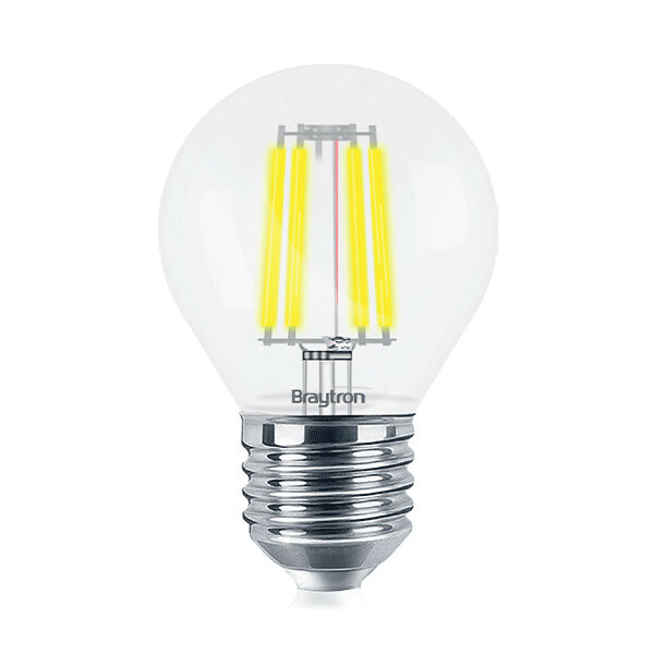 Braytron 4W E27 G45 CLEAR 2700K LED Bulb