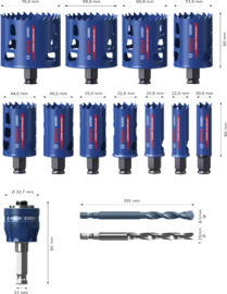 Bosch Expert Tough Material Gatzagen-set (14 DLG) 2608900448
