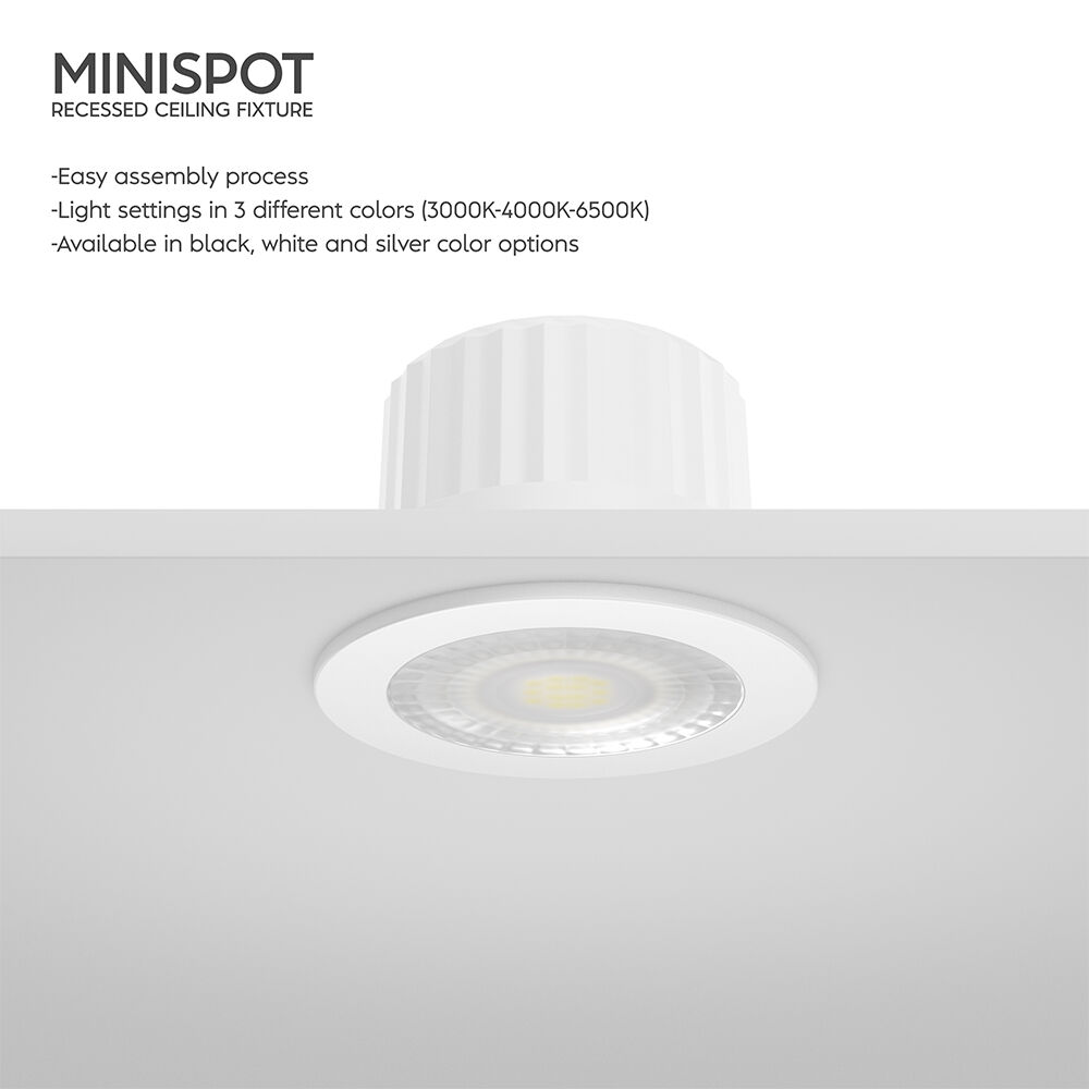 Braytron MINISPOT A 3W 38D 3C 4000K IP54 LED Spotlight