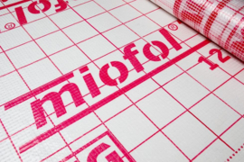 MG Miofol 125S 1,50 x 25m Dampremmend Waterdicht Gewapend Bouwfolie