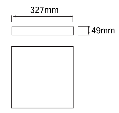 Horoz Andrea 30W Square White 6400K Led