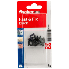 Fischer Fast & Fix Zwart (Haak) 532759