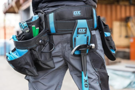 OX Pro Dynamic Nylon Tool Belt with Attachments OX-P267401