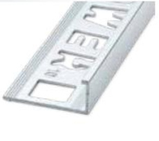 LYNOX Recht Alu Glans Zilver 8 x 2500mm OX-P211009131 Tegelprofiel