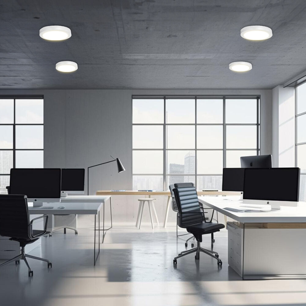 Braytron 24W SURFACE ROUND White 3000K LED Panel