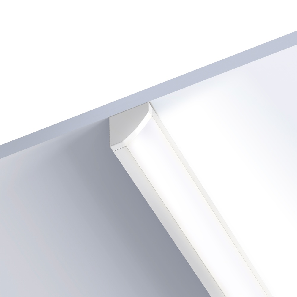 Leddle 2m LED Profile Corner White-LDP
