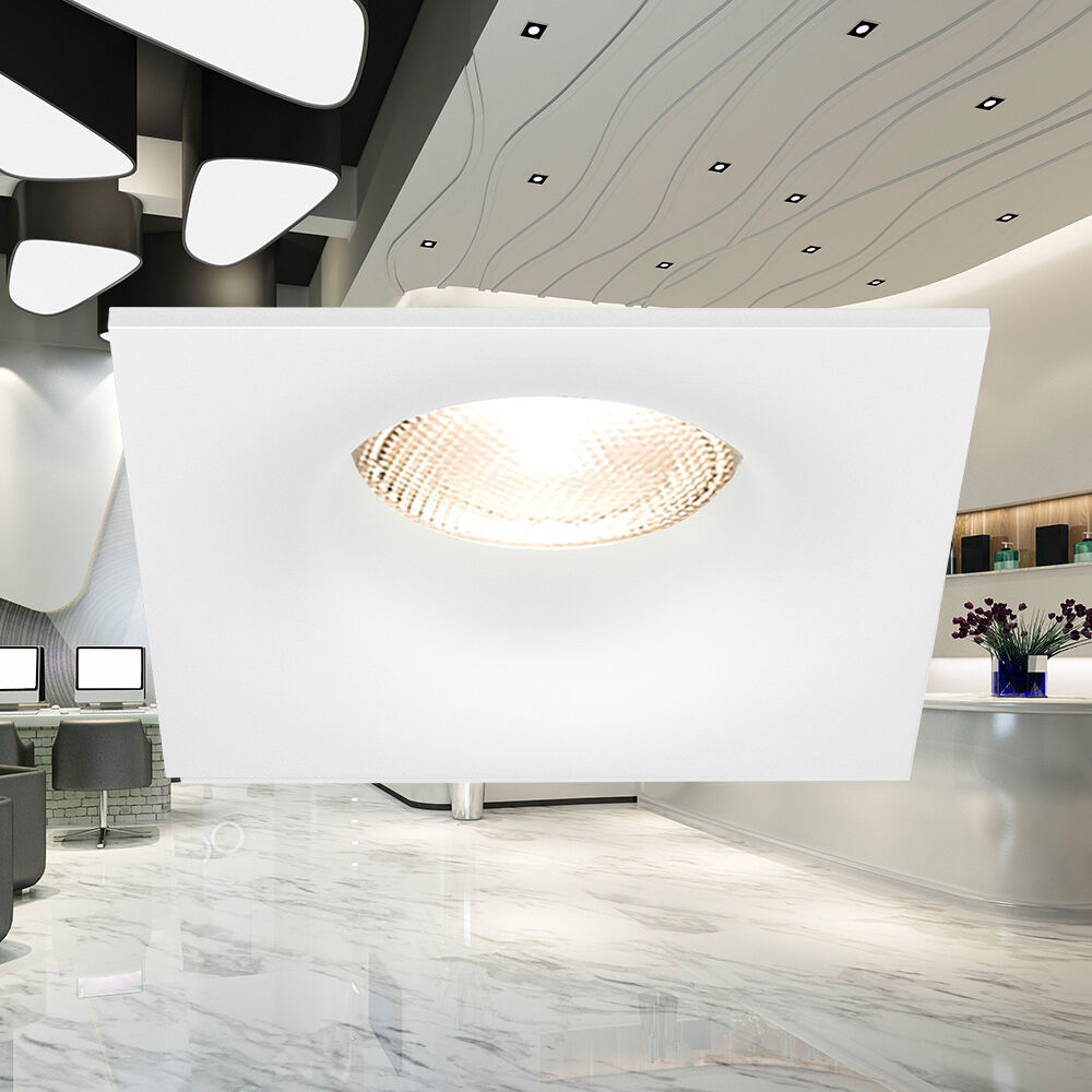 Braytron TETRA SQUARE White Downlight