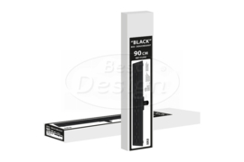 Titan 90SF BLACK + Rooster RVS Drain 90 cm