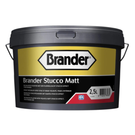 Brander STUCCO MATT 2.5L BASIS