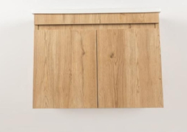 BainArt Badmeubel Wood 65 cm Deur