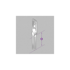 Nonius bovenhanger 135mm, doos 100 stuks