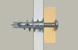 Fischer Metalen Gipsplaatplug GKM (100x) 024556