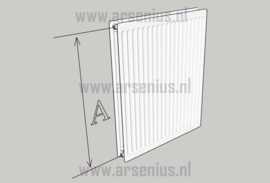 Demrad Paneelradiator Type 22 - 30 x 120 cm (1262 Watt)