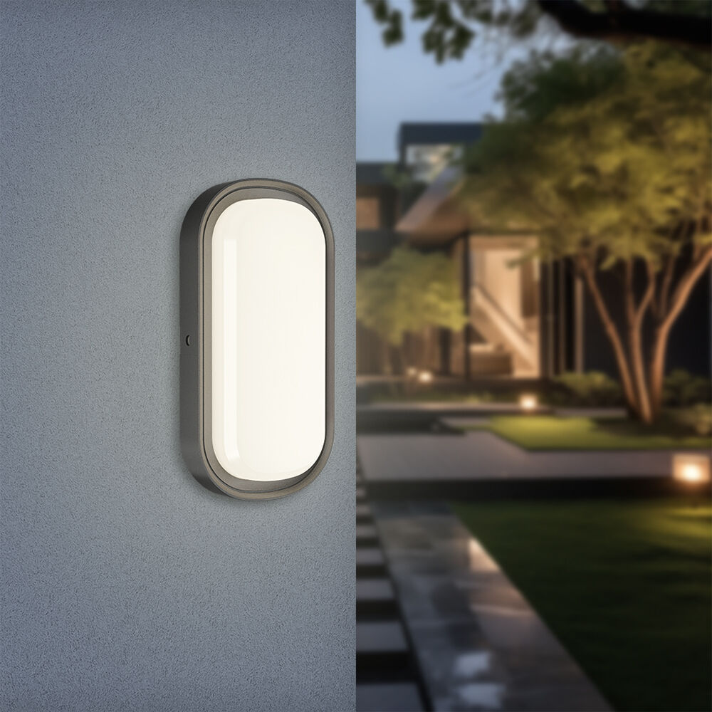 Braytron BULKHEAD 12W BLACK 3IN1 CCT IP65 LED Bulkhead