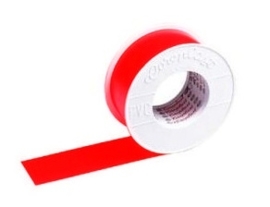 Coroplast 441549 PVC Isolatietape Rood 25 m x 19 mm.