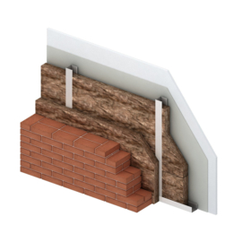 Knauf Acoustifit Glaswolplaat 135x60x4cm 12,96m²