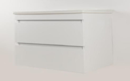 BainArt Badmeubel White 100 cm Lade