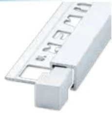 QUTEX Cube Hoekstuk Alu brushed chrome 11mm 2x OX-E052700107