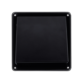 Nedco Gevelrooster Terugslagklep RVS ZWART Ø150 mm. 62603301