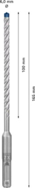 Bosch Expert SDS Plus-7X Hamerboor 6 x 100 x 165mm (10x) 2608900160