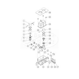 Best Design Verona M300 One-Pack Inbouw Regendoucheset 4005280