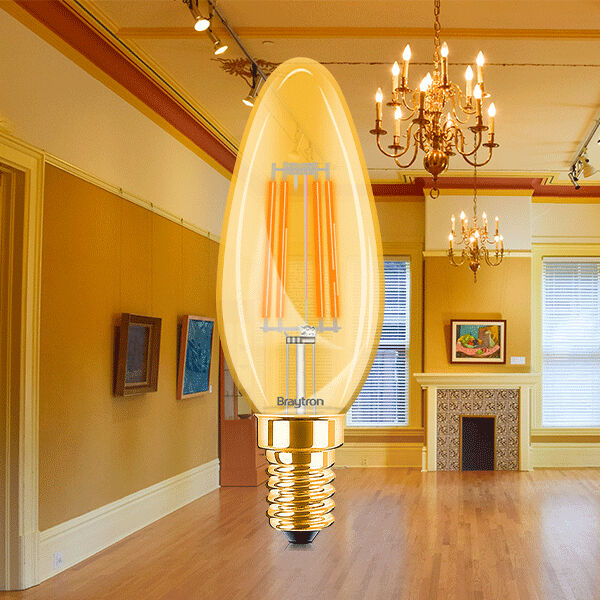 Braytron ADVANCE-4W-E14-C35-2200K-LED BULB