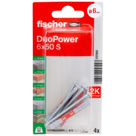 Fischer DuoPower Plug 6x50 S 537660