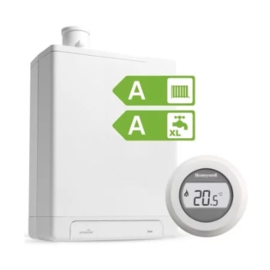 Intergas HRE36/48A CW5 Kombi Kompakt RF2 (A-label) + Honeywell Round On/Off T87G1006