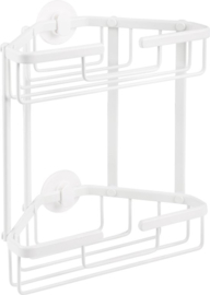 Wire Basket Matt White 2 Layers 25 x 13,1 x 30 cm. 3410010