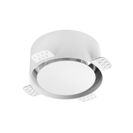 NoShow instucbaar rond Ø125 mm Wit 66805300