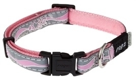 Rogz for Dogs Halsband Roze reflecterend