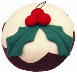 Kerstpudding Pluche Bal