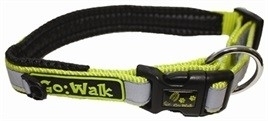 Go Walk Halsband Reflecterend Grijs/Groen