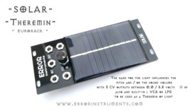 NEW !!  solar theremin eurorack