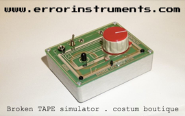 Broken tape simulator  .costum red green 5 made