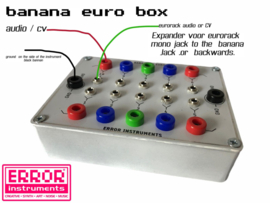 banana to euro box sq for buchla to eurorack | NEW !! on ERROR 