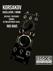 Korsakov . Multi oscillator drum. 90,s RAVE