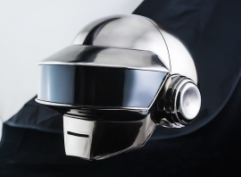 Daft Punk Thomas helmet chrome