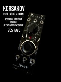 Korsakov . Multi oscillator drum. 90,s RAVE