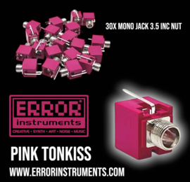 Pink Tonkiss. mono jack 3.5