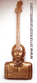 C3PO electric handmade star wars guitar